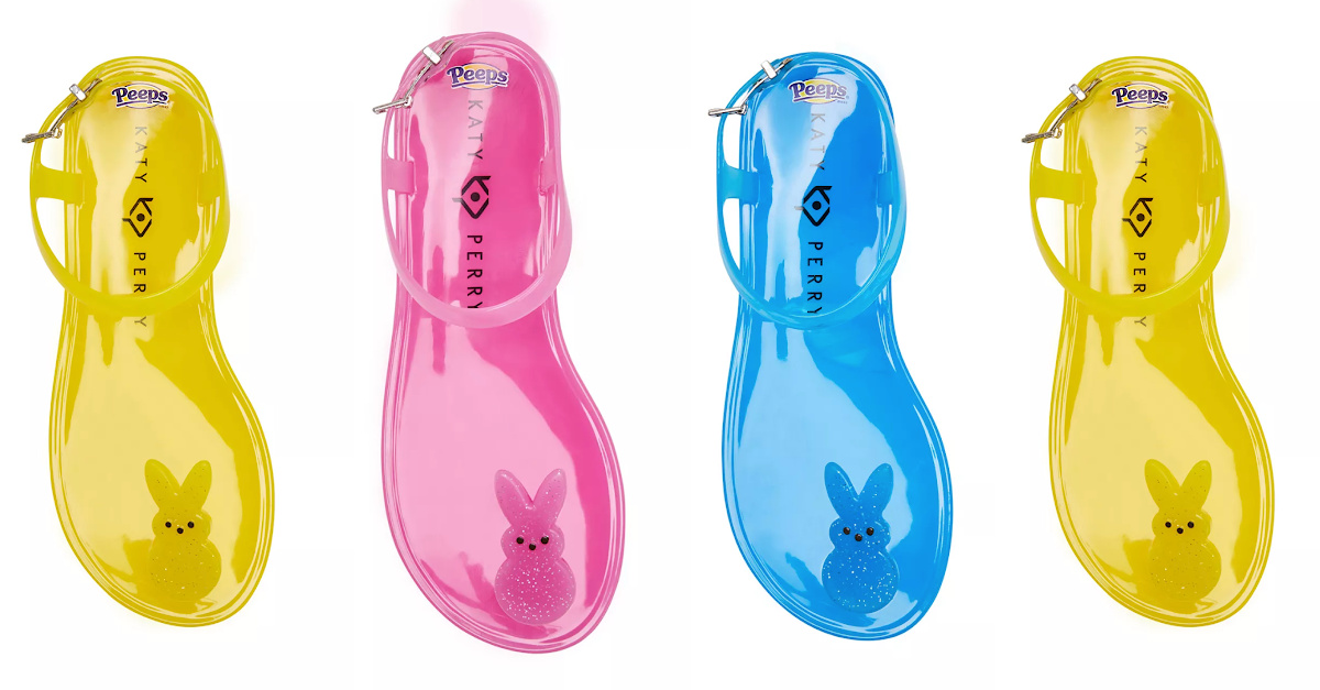 You Can Get Katy Perry Peeps Sandals That Make Your Feet Smell Like Peeps Marshmallows