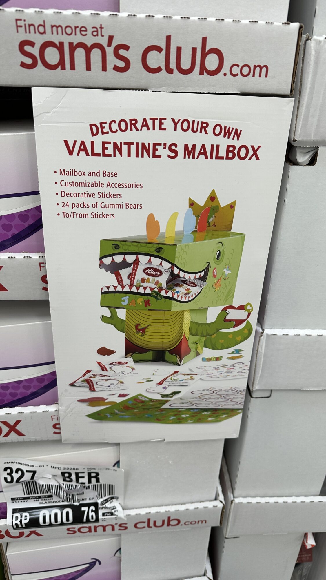 Sam's Club is Selling Valentine Box Making Kits and You Know Your Kids Need  Them
