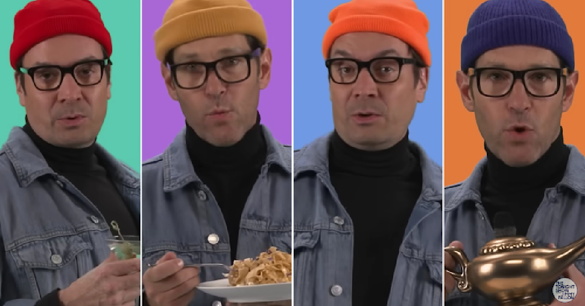 Jimmy Fallon And Paul Rudd Team Up To Celebrate The “Teenie Weenie Beanie” And It’s Hilarious