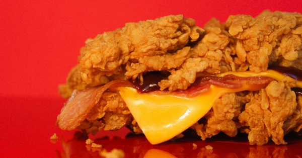 KFC Is Bringing Back Their Double Down Sandwich That Has No Buns and All Meat