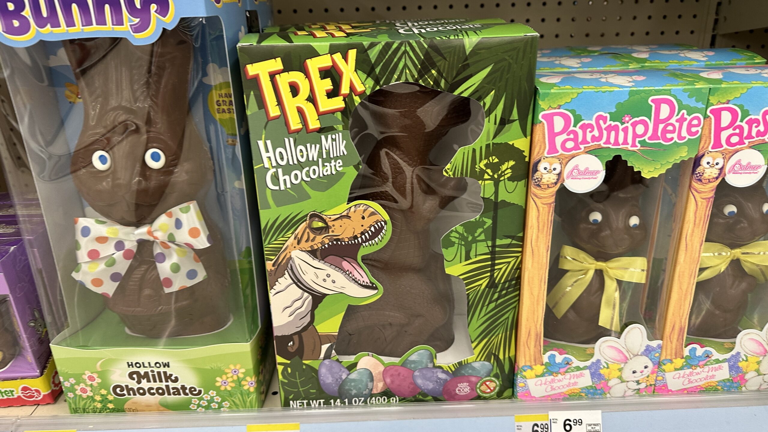 Walgreens is Selling A Giant Chocolate T-Rex Just in Time for Easter