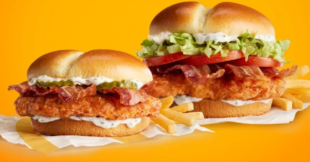 McDonald’s Releases A Bacon Ranch McCrispy Sandwich and Our Mouths Are Watering