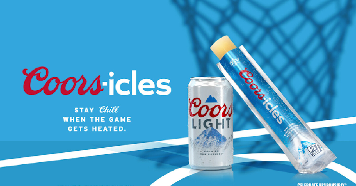 Coors Light Drops Beer-Flavored Popsicles For The Perfect Boozy Frozen Treat