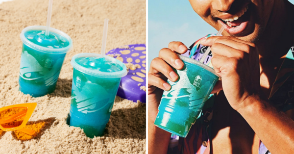 Taco Bell Just Released A New Blue Raspberry Breeze Freeze That Features a Hint of Lime and Fruit