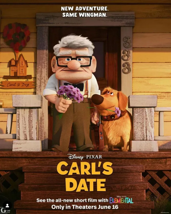 Carl from Up goes on first date since wife's death in emotional