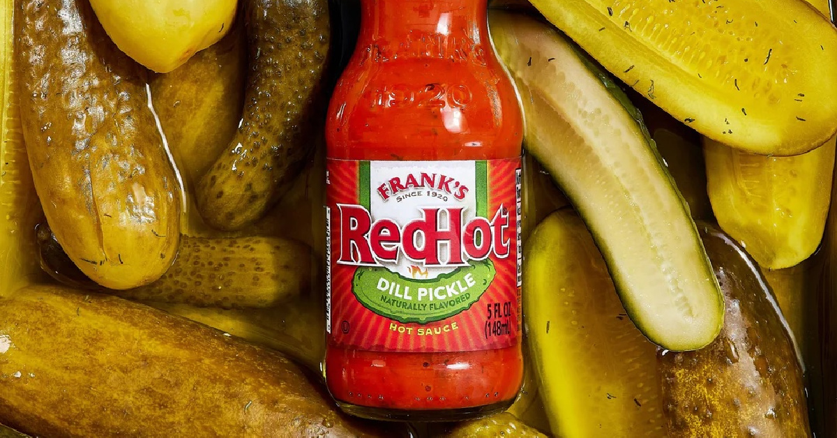 Frank’s Red Hot Just Created a Spicy Dill Pickle Hot Sauce and It Sounds Delicious
