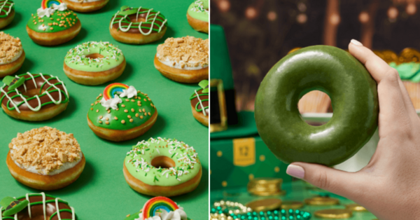 Krispy Kreme Released Green Donuts for St. Patrick’s Day and Here’s How You Can Get One for Free