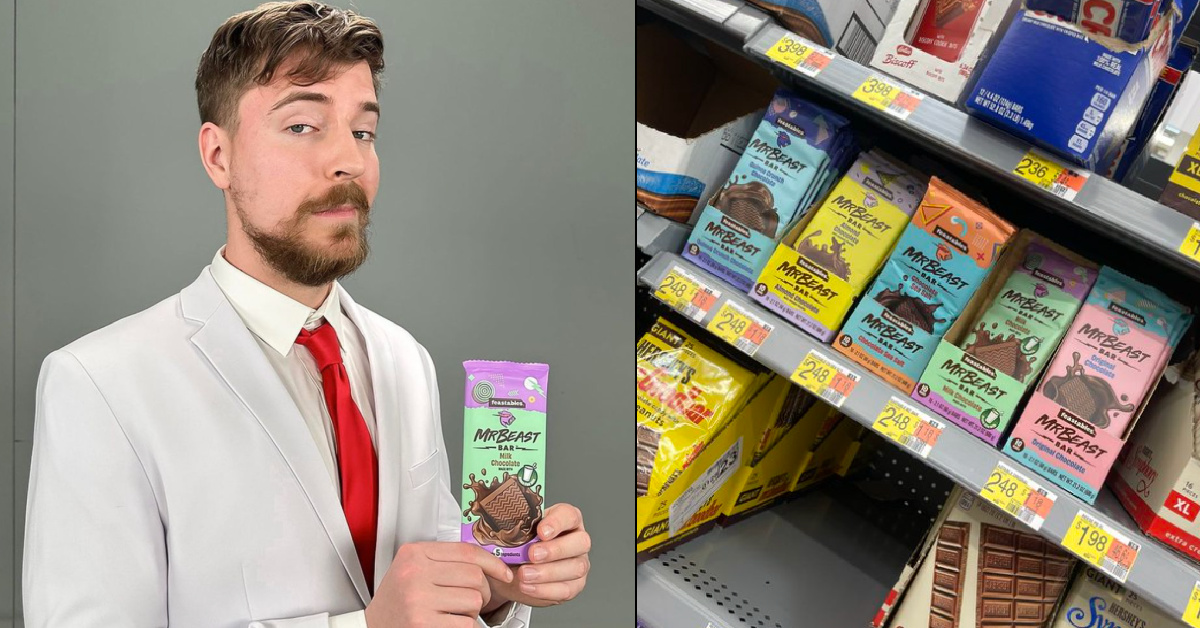 Mr. Beast Asked Fans to Clean Up His Chocolate Candy Displays at Walmart and People Have Thoughts