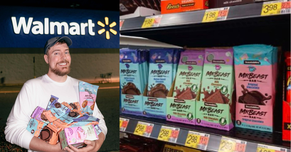 Mr. Beast is Giving You The Chance to Win $5,000 By Helping Clean Up His Candy Displays at Walmart
