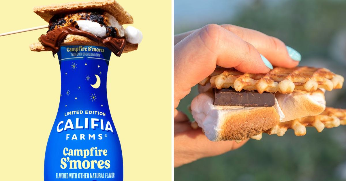 Califia Farms Just Released a Coffee Creamer That Tastes Exactly Like a Campfire S’more