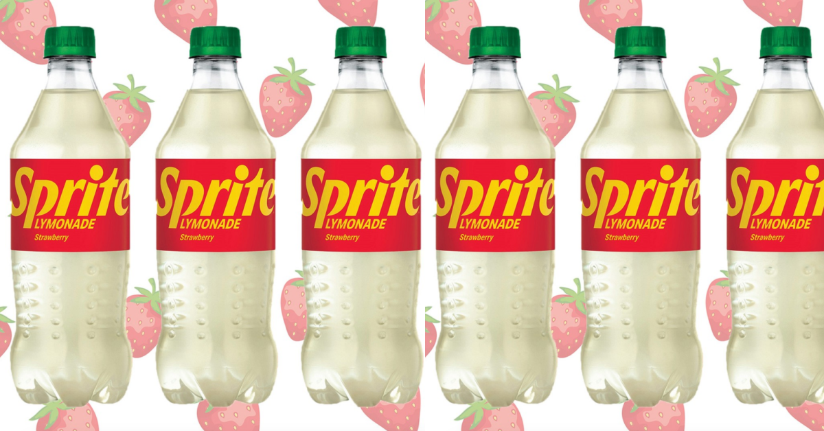 Sprite Is Releasing a Strawberry Lymonade Soda to Sip on During the Heat of the Summer