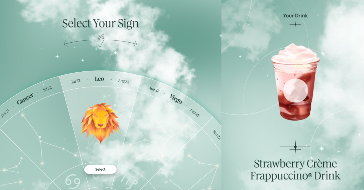 Starbucks Will Now Tell You The Perfect Drink For You Based off Your Astrological Sign