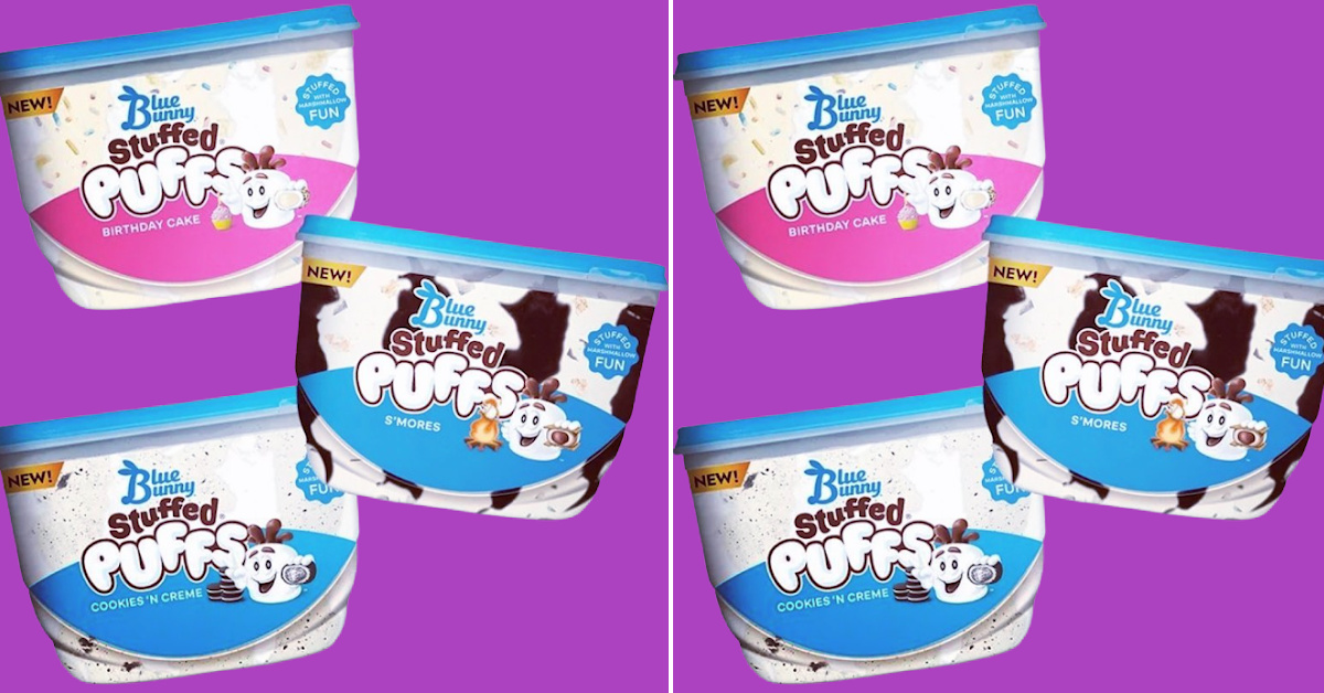 Blue Bunny Is Coming Out With Stuffed Puffs Flavored Ice Cream And My Week Is Complete