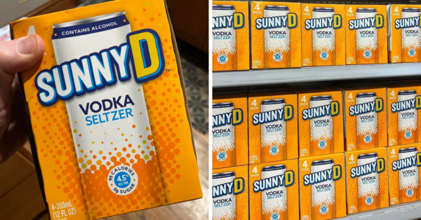 SunnyD Released A New Vodka Seltzer Beverage Just for Adults and It Sounds So Good