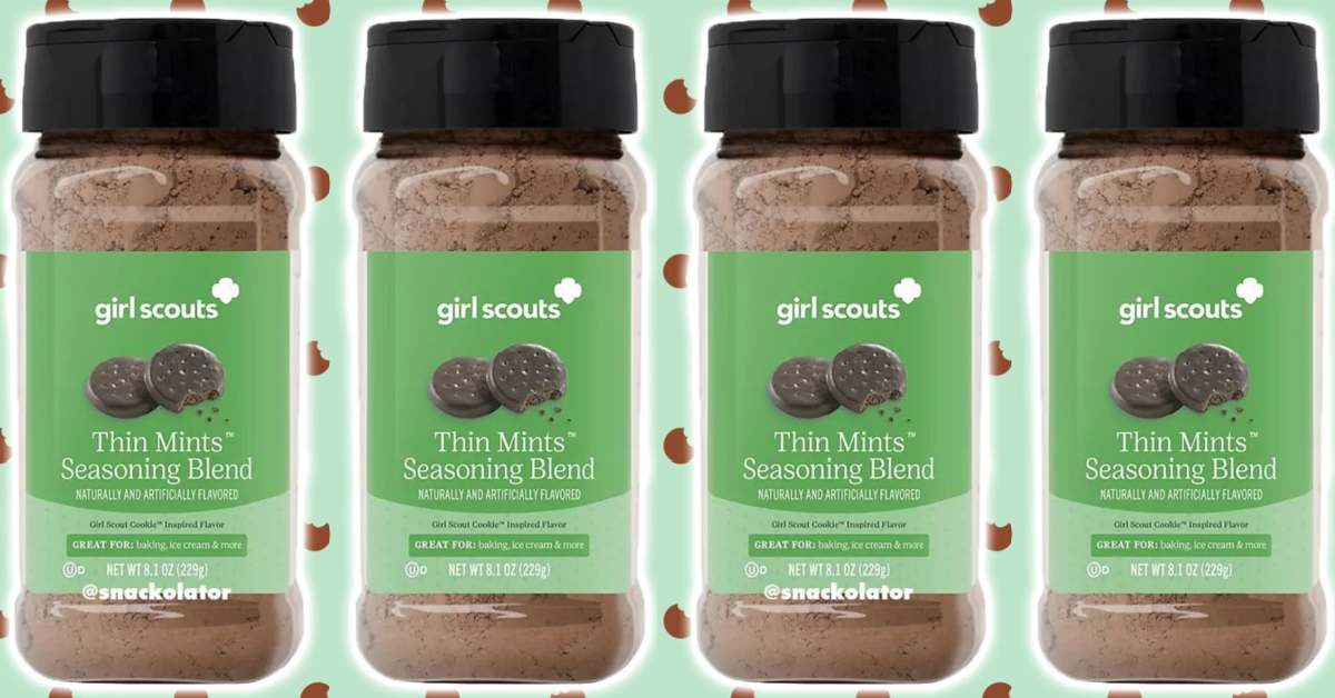 You Can Get A Girl Scouts Thin Mints Seasoning Blend That You Can Sprinkle on Everything 