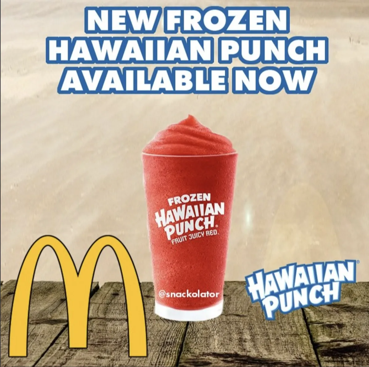 McDonald's® FROZEN HAWAIIAN PUNCH® Review ❄️🍍🍧 Fruit Juicy Red! 🤩 Peep  THIS Out! 🕵️‍♂️ 