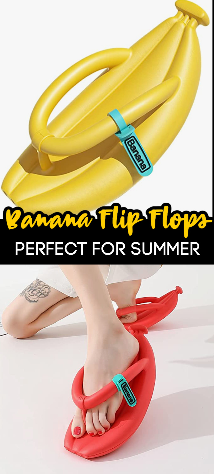 These Banana Flip Flops Are The Perfect Accessory For Summer