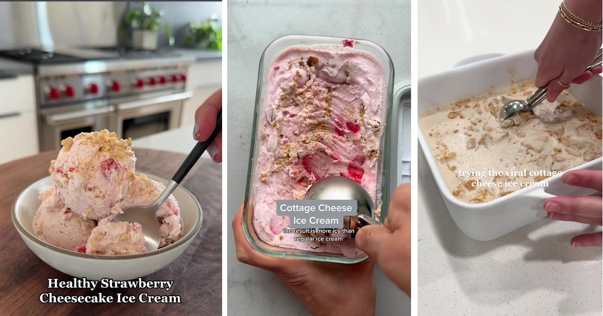 Cottage Cheese Ice Cream Is The Hot New Food Trend And It’s So Good