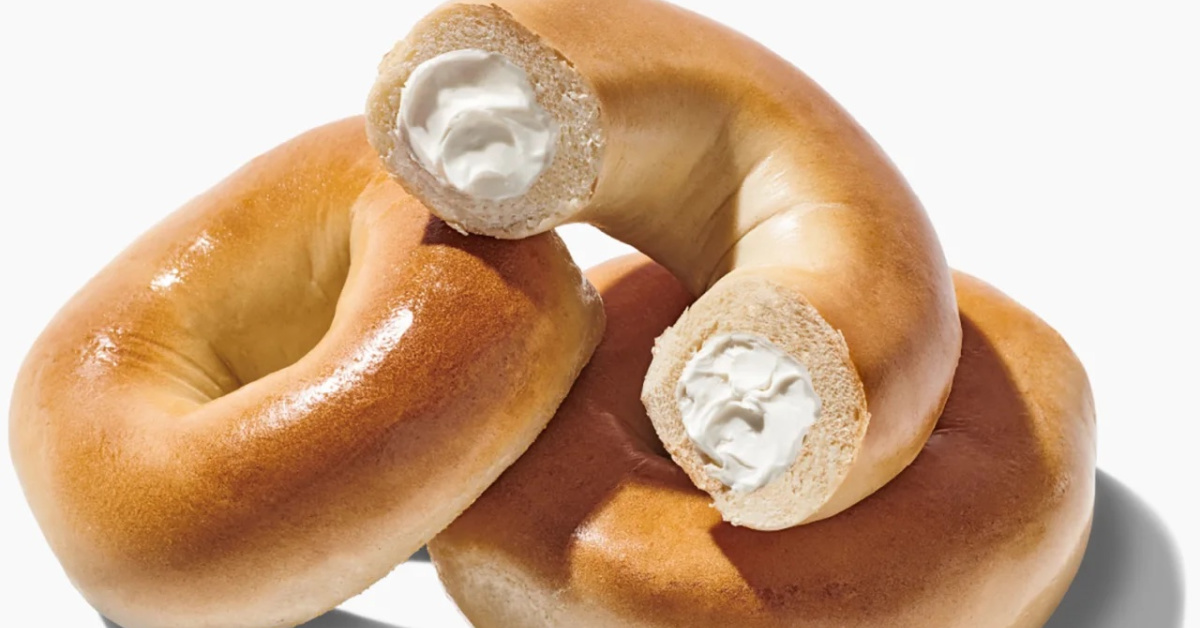 Cream Cheese Stuffed Bagels Now Exist for the Ultimate Breakfast
