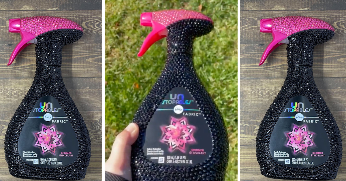 You Can Get A Blinged Out Bottle Of Febreze To Refresh Your Fabric In Style, Because Why Not?