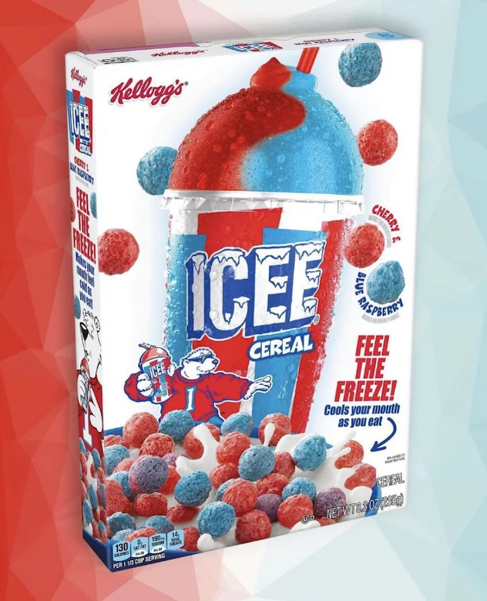 Kelloggs New Icee Inspired Cereal Cools Your Mouth With Every Bite And Its Perfect For Summer 7890