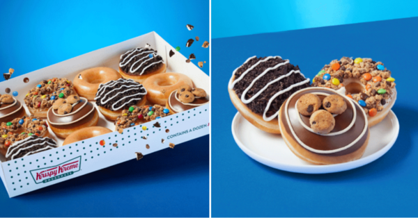 Krispy Kreme Released Cookie Donuts For The Ultimate Sweet Treat