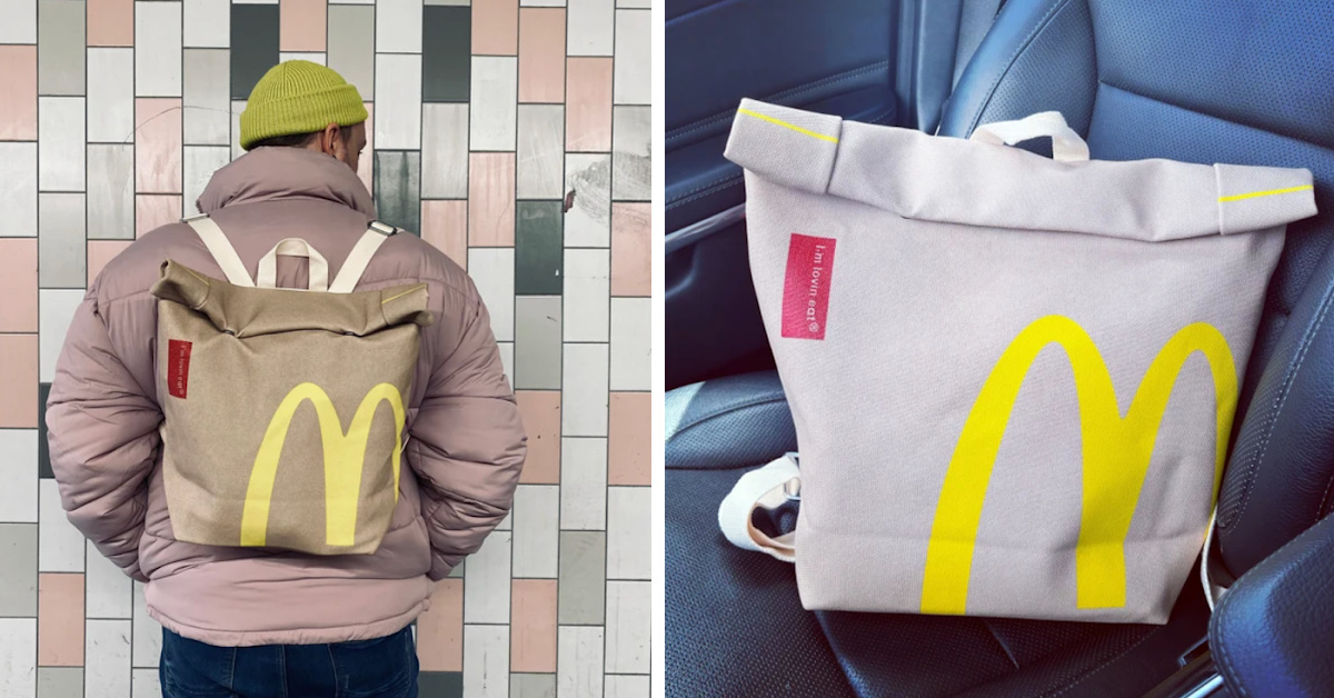 You Can Get a McDonald’s Takeout Backpack For The Person Who is Obsessed with McDonald’s