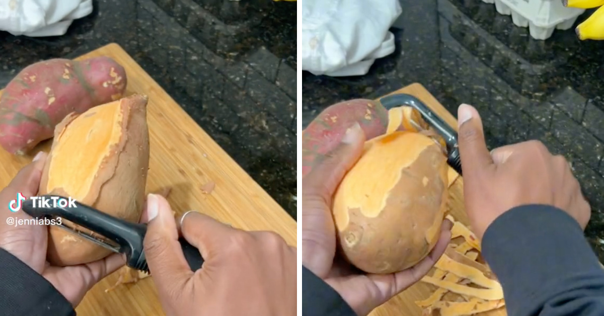 You Have Been Peeling Potatoes Wrong Your Entire Life. Here’s How To Do It The Easy Way.