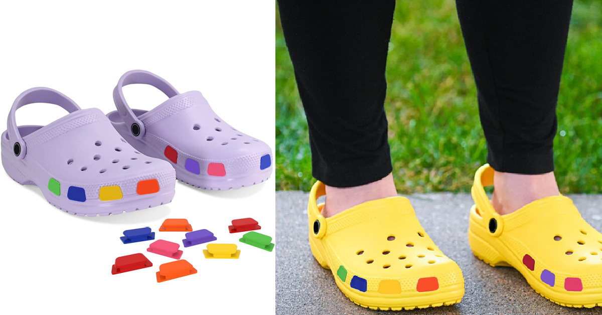 You Can Get A New Kind Of Charm For Your Crocs That’ll Change The Color of Your Shoes