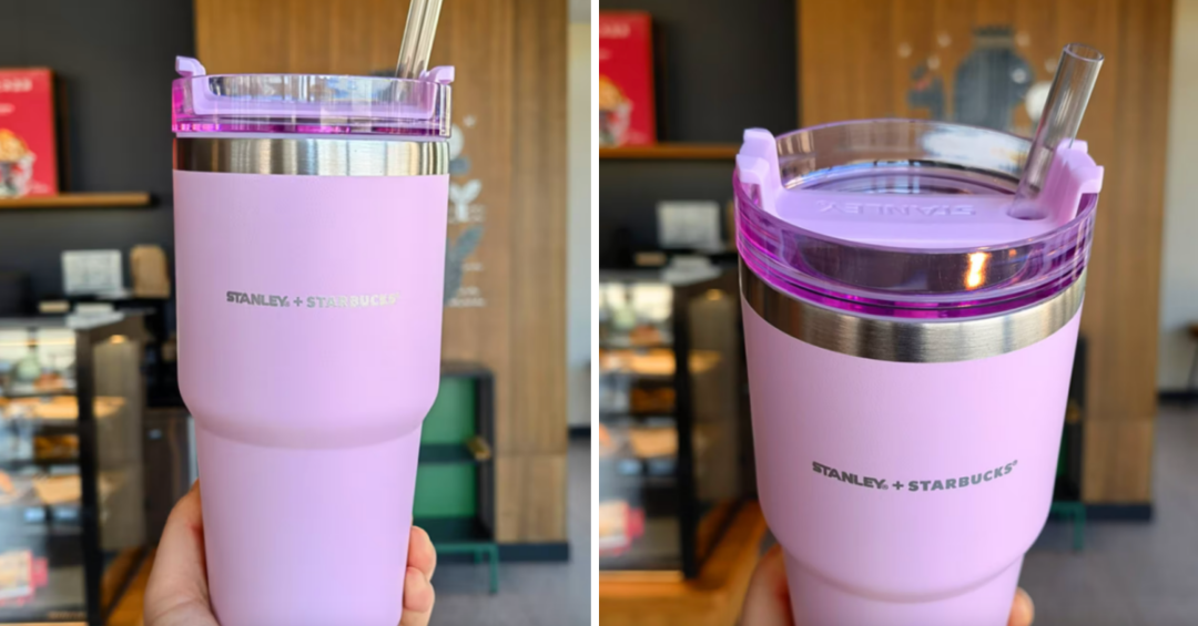 Starbucks Released a Purple Stanley Tumbler That Is Giving Spring Vibes