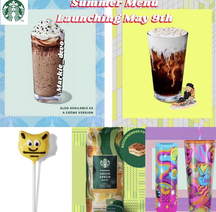 Summer Just Got Brighter with Starbucks Limited-Time Summer Remix Menu