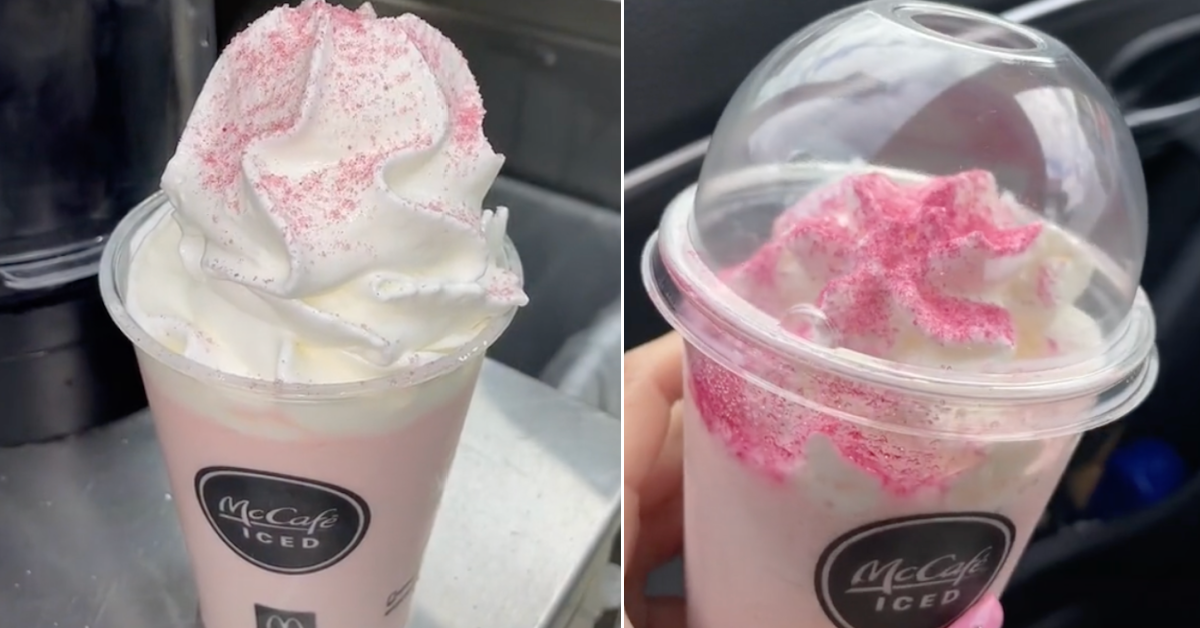 McDonald’s Is Bringing Back the Strawberries and Cream Frappe and Introducing a New Iced Latte