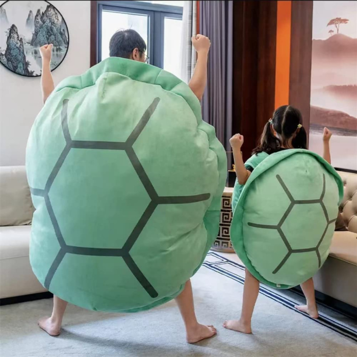 You Can Get A Giant Wearable Turtle Shell Pillow and Feel Like A Real-Life Ninja  Turtle