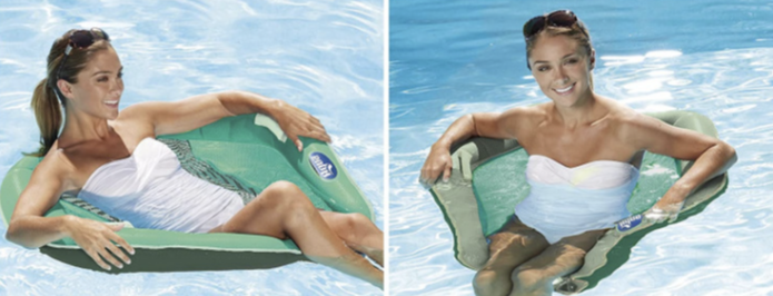 This Floating Lounge Chair Is The Perfect Way To Enjoy The Pool This Summer