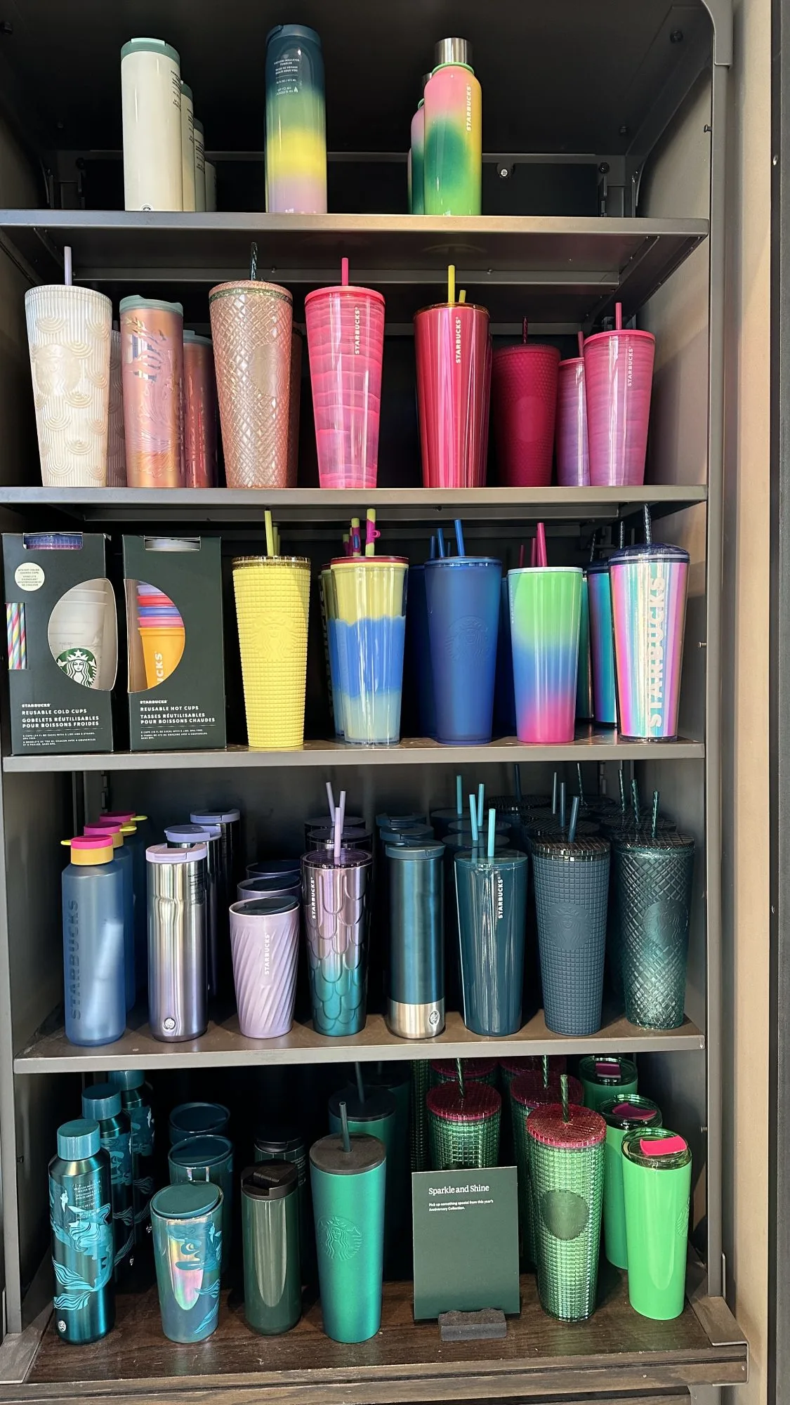 Starbucks Summer 2022 Color Change Venti Cold Cups with Straws