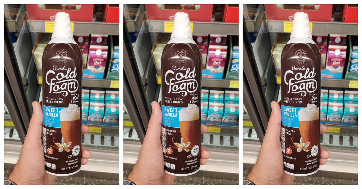 Move Over Starbucks, Aldi is Now Selling Canned Cold Foam To Take Our Morning Coffee to The Next Level