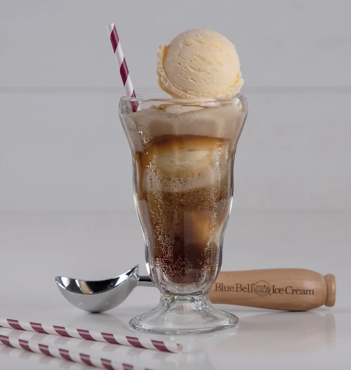 Move Over Root Beer Floats Blue Bell Just Released Dr Pepper Float Ice Cream 