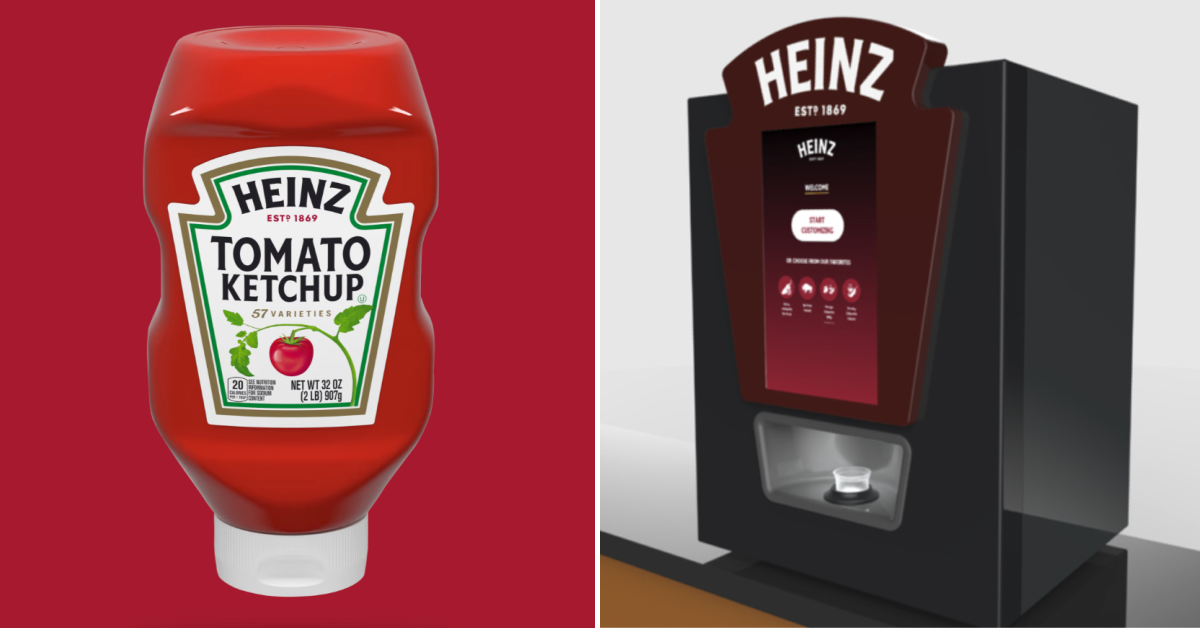 Heinz is Releasing a Machine That Can Dispense Over 200 Different Sauce Combinations
