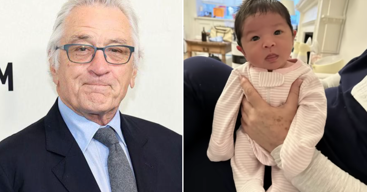 Robert De Niro Officially Reveals the Name of His Newborn Daughter He Fathered at 79