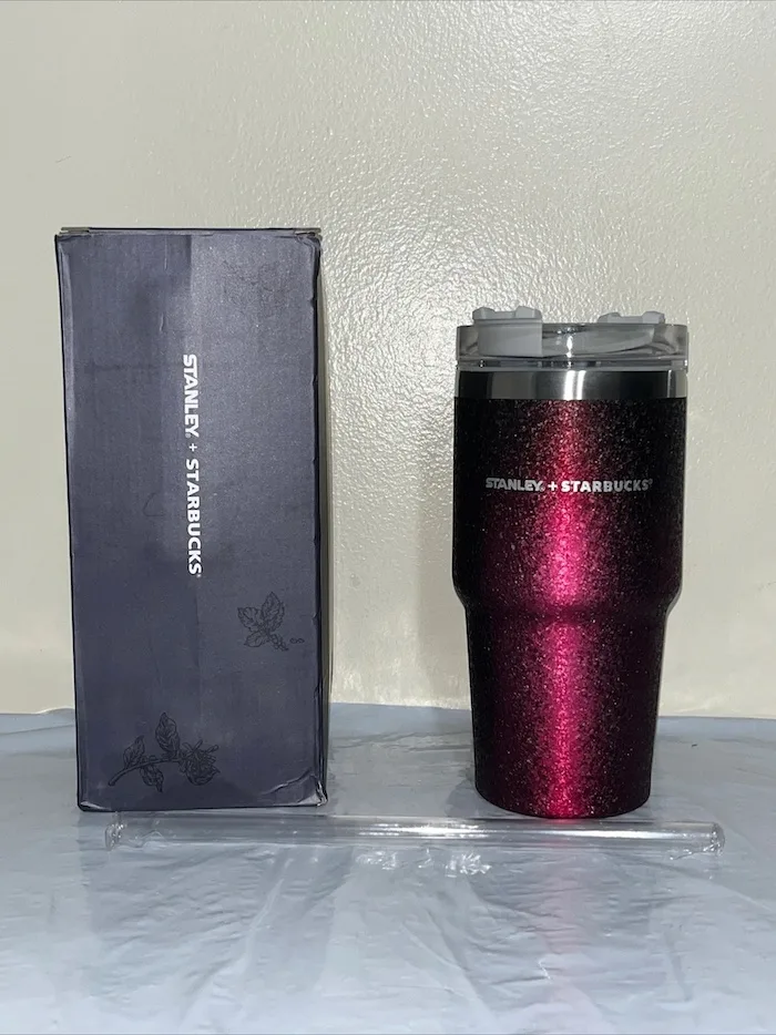 This Ombre Glitter Starbucks Stanley Tumbler Is Giving Me Total