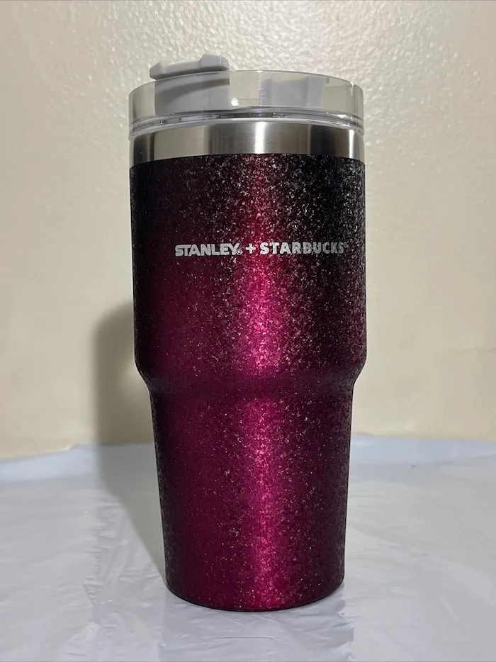 This Ombre Glitter Starbucks Stanley Tumbler Is Giving Me Total