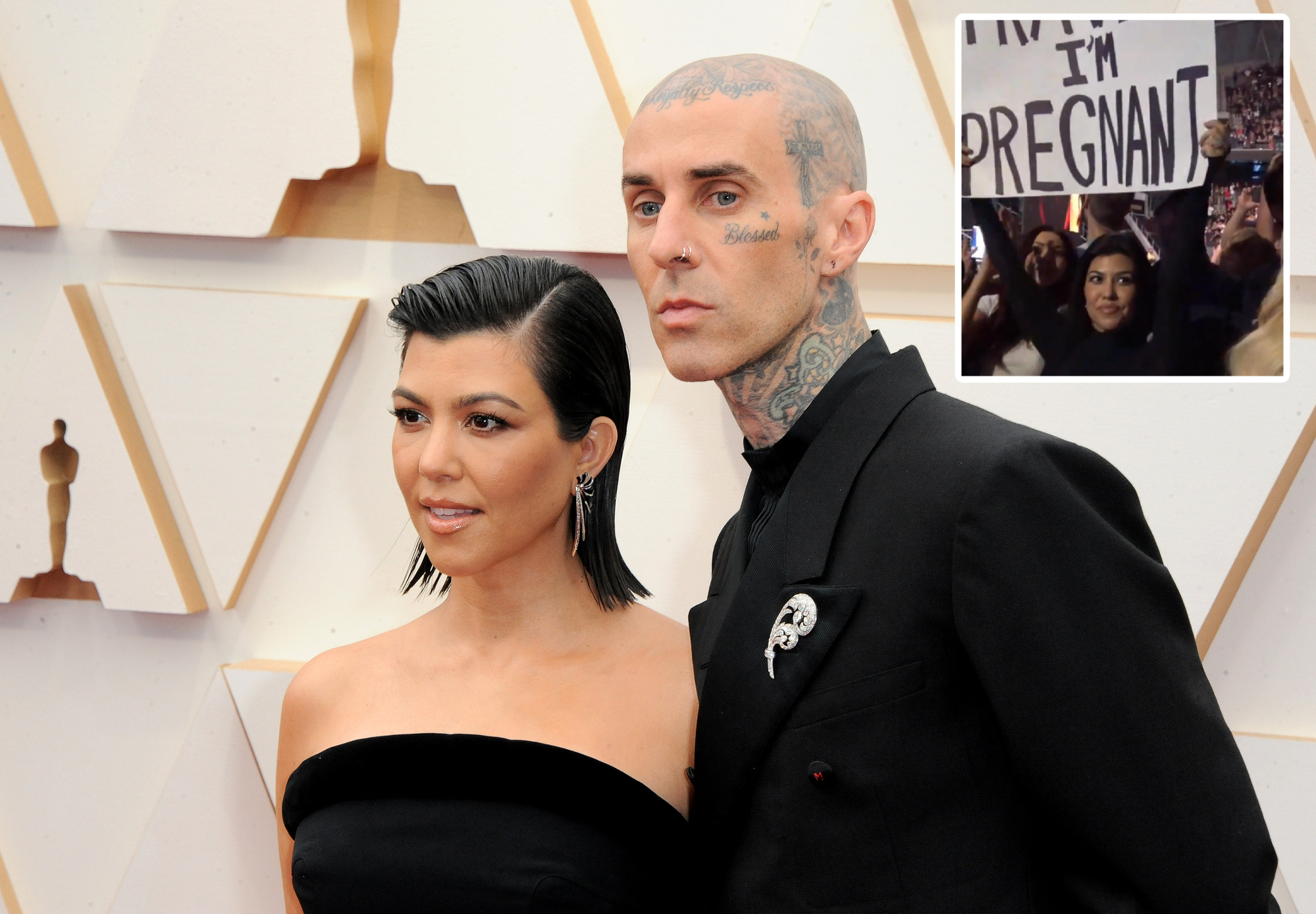 Kourtney Kardashian Is Pregnant with Her First Baby with Travis Barker