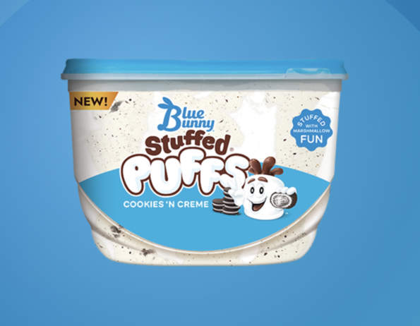 Blue Bunny Stuffed Puffs Flavored Ice Cream Is Here to Take Dessert ...