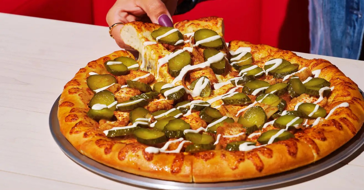 Pizza Hut Introduces A New ‘Pickle Pizza’ That’s Layered With Extra Spicy Dill Pickles
