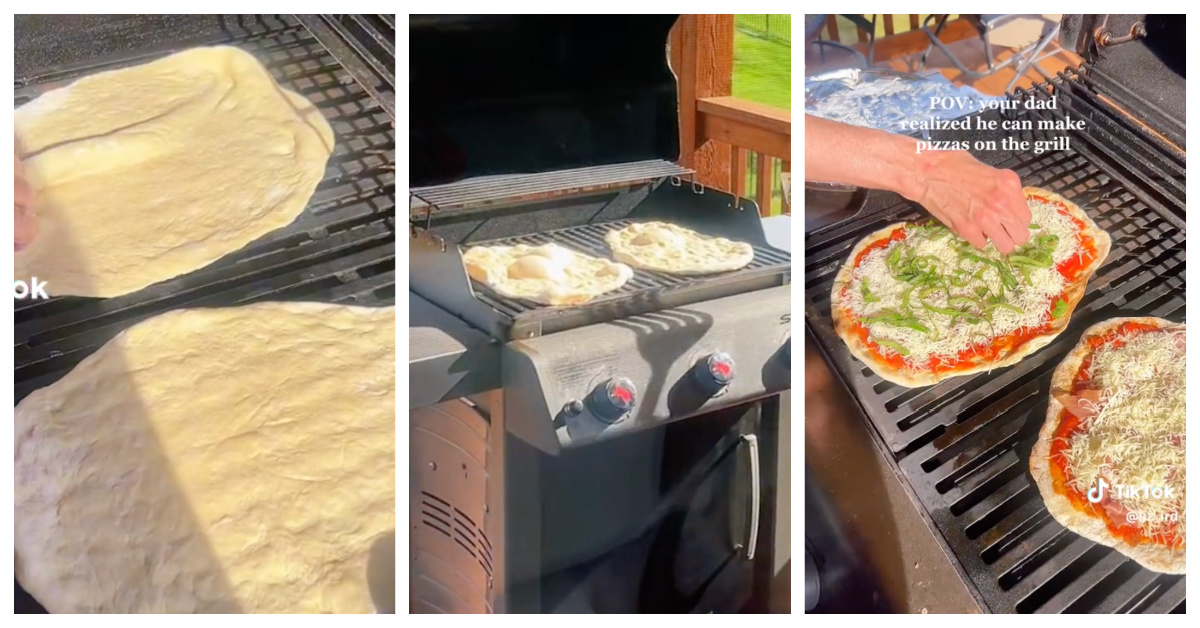 This Pizza Dough Can Be Grilled To Take Backyard Barbecues to the Next Level