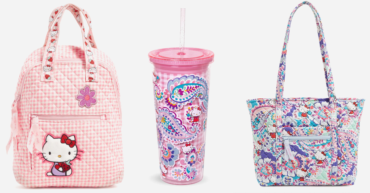 Vera Bradley Dropped A New Limited-Edition Hello Kitty Collection