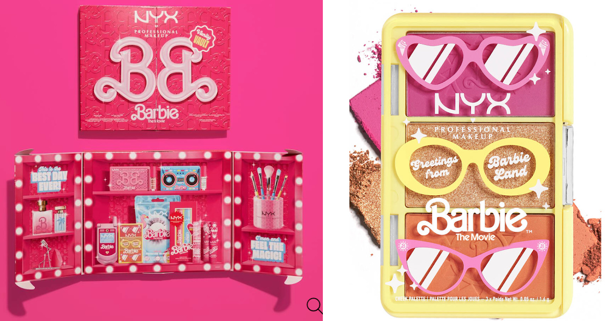 NYX Has A Limited-Edition Line Of Barbie Makeup So You Can Be A Barbie Girl