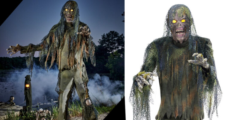 This Bog Zombie Animatronic Is Just What Your Halloween Display Needs This Year