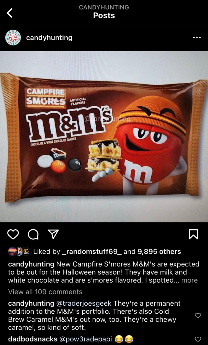 SPOTTED: Campfire S'mores M&M's - The Impulsive Buy