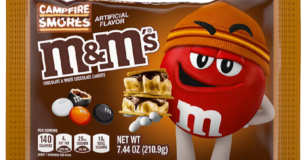 M&M’s Is Bringing Us A Limited Edition Campfire S’Mores Flavor Just In Time For Fall